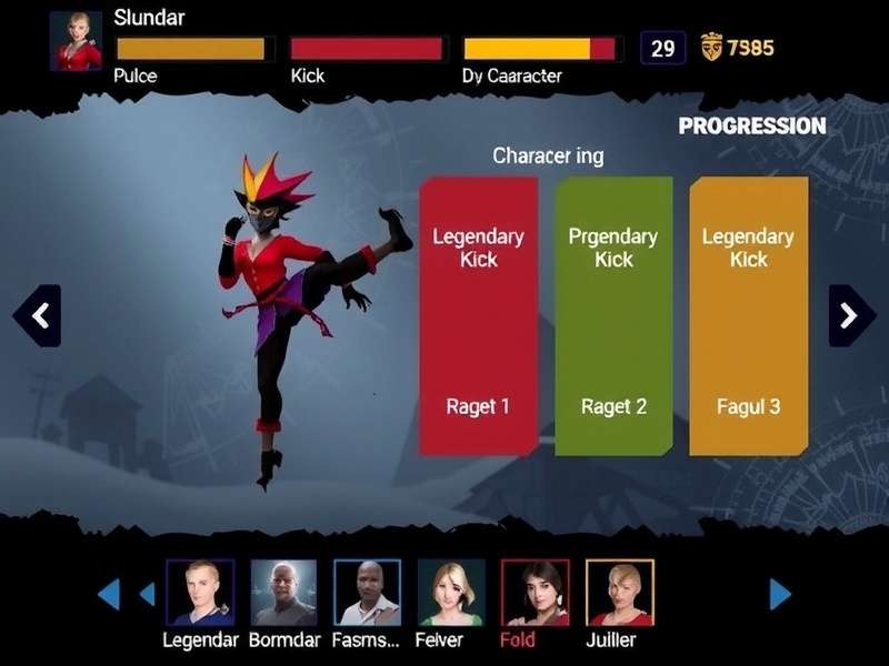 Legendary Kick Slayer gameplay screenshot